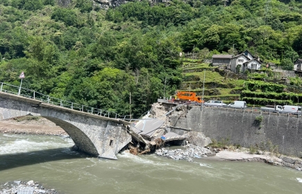 Le alluvioni hanno causato gravi danni in Ticino