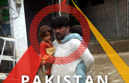 Insgesamt 33 Millionen Menschen sind von den verheerenden Überschwemmungen in Pakistan betroffen.